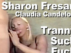 Sharon Fresan & Claudia Candelori & Steady Tranny Suck Fuck Anal Facial Gmda_bta3e