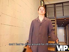 Hot Pearl and Flamy Nika use tongues & dildos while being cuffed in room with chained guys