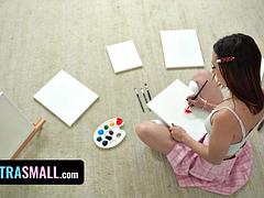 Baben, Stor kuk, Avsugning, Creampie, Sperma shot, Hardcore, Onani, Pov