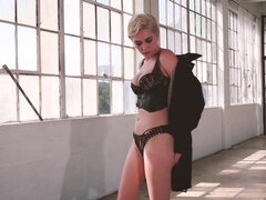 Cuio, Lingerie, Masturbazione, Tette naturali, Mutandine, Figa, Rasata, Tette