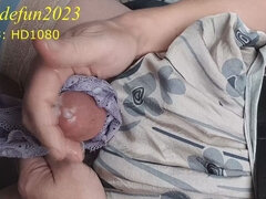 Amateur, Tir de sperme, Européenne, Lingerie, Masturbation, Collant, Transsexuelle, Solo