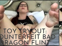 Toy Tryout: Counterfeit Bad Dragon Flint