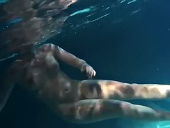 Underwater teen with big tits and big ass Bulava Lozhkova