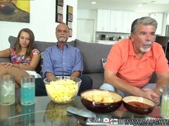 Real Daddy Hump Ally S Daughter Liza And Glen Hit The Bases - Hard Fuck