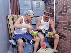 TRAILERTRASHBOYS Twinks Jack Waters And Asher Day Bareback