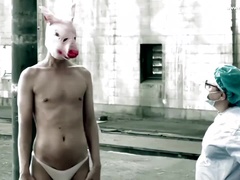 Røv, Dildo, Dominerende, Knytnæve, Gummi, Slave, Sperm, Strapon