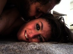 This slut loves to get wildly penetrated by her rough dude