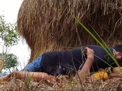 Indian Cheating Girlfriend Illicit Outdoor Sex in Jungle