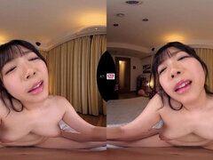 60fps Amateur handcore with curvy big boobs Japanese mom - natural Asian boobs in POV VR