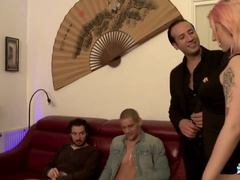 Amatoriale, Anale, Bella grossa formosa, Culo grosso, Tette grandi, Doppia penetrazione, Gruppo, Hd