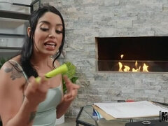 Ass POV Cumshot for Adventurous Student Vanessa Sky