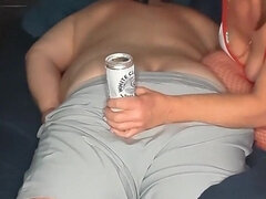 Amatorka, Amerykański, Blondynka, Obciąganie, Para, Dojrzałe, Jazda konna, Pończochy