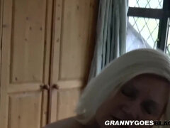 Granny Gags On Black Cock - Mature Sex