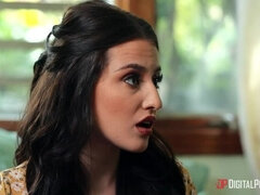 Camera da letto, Coppia, Vestito, Tacchi, Baciando, Figa, Tette, Moglie