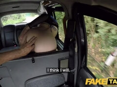 Fake Taxi Spanish chick Liz Rainbow loves anal fingering whilst fucking