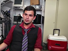 Go stud bottom assfucked by BBC until facial in the office