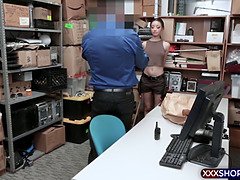 Da dietro, Hardcore, Hd, Polizia, Punizione, Grezzo, Ragazza, Uniforme