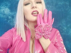 Pvc Fetish + Dirty Talk = Enjoy!