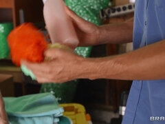 ぽっちゃり, フェラチオ, Hd, キッチン, オマンコ, ガリガリ