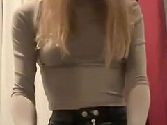 素人, 緊縛, 美人, ブロンド, カップル, ヨーロピアン, フェムドム, 足フェチ