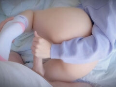 18 let, Velký zadek, Pár, Stříkání spermatu, Footjob, Různé pohledy, Teenka