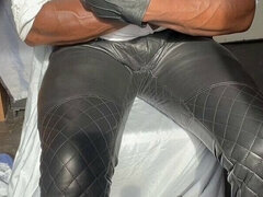 Black Muscle Leather Stepdad Batebust Preview