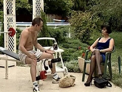 フェラチオ, コンピレーション, イく瞬間, アウトドア, ストッキング