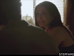 Big tits stepmom rides stepsons big cock