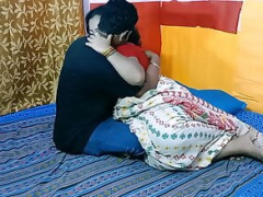 Indian hot hardcore bhabhi paying husband’s debt! Unique Bengali bhabhi sex movie