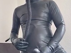 Leie, Fetisch, Schwul, Deutsch, Latex, Solo