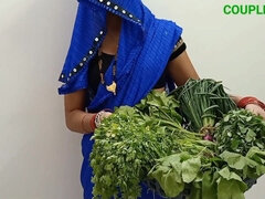 The vegetable seller was brought into the house and left.