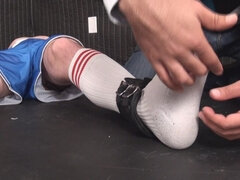 Sadomasochismus, Fesselspiele, Paar, Domination, Europäisch, Fetisch, Fußfetisch, Schwul