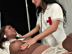 Bigtit Latin ts fucking girlfriend before pissing