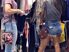 Mooi, Omie, Spijkerbroeken, Tiener, Onder de rok, Bekijker