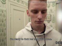 Unexpected dominant anal sex with obedient poor girl