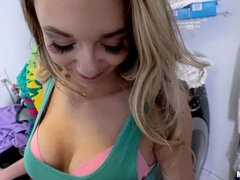 Blonde Teen's Afternoon Booty Call