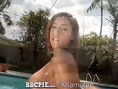 BBCPIE Creamy Latina Kira Perez Filled Up With Multiple BBC Creampies