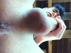 素人, イく瞬間, 手コキする, 一人