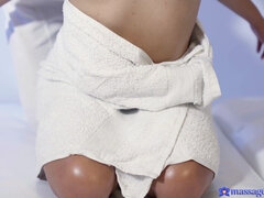 Footjob From A Curly Hair Nymphette Liv Revamped