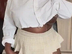 Grosser arsch, Schwarz, Selbstgemacht