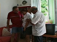 Ερασιτέχνης, Μεγάλος πούτσος, Χύσιμο, Σκληρό, Ώριμη, Ώριμη γυναίκα, Τρίο, Βυζιά