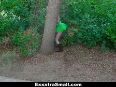 Blondine, Sædskud, Behåret, Hårdt, Hd, Lille kvinde, Røvhåret, Bryster