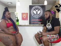 Solid Firm Massive AZZ SSBBW (KURVY STAR) Interview Ft Jae-Legend Of Poundhardxxx.com