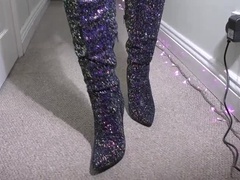 Boty, Femdom, Fetiš, Podpatky, Homemade, Honitba, Guma, Sólo