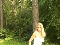 My Name Is Irena a Blonde Exhibitionist Model and Today I Masturbate for the First Time