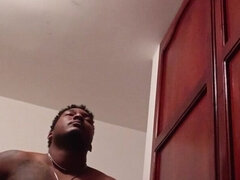 素人, 黒人, オナニー, 一人