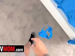 Kinky step son blasts his explosion deep insiDe Japanese step mommy Evie Ling's narrow, wet cougar pussy