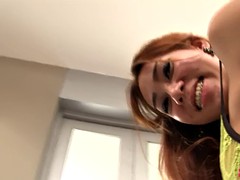 Anal, Asiatisk, Stor kuk, Creampie, Underkläder, Pov, Shemale