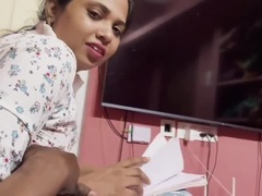 Amateur, Gros seins, Sucer une bite, Couple, Tir de sperme, Première fois, Indienne, Gicler