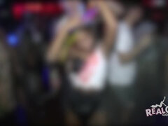 素人, 巨乳な, グループ, 自然山雀, オージー, アウトドア, 生徒, オッパイの